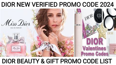 christian dior promo code|dior promo code tiktok.